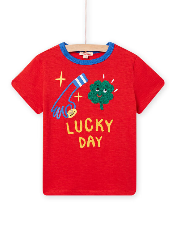 Red T-SHIRT NOLUTI4 / 22S902P3TMCF527