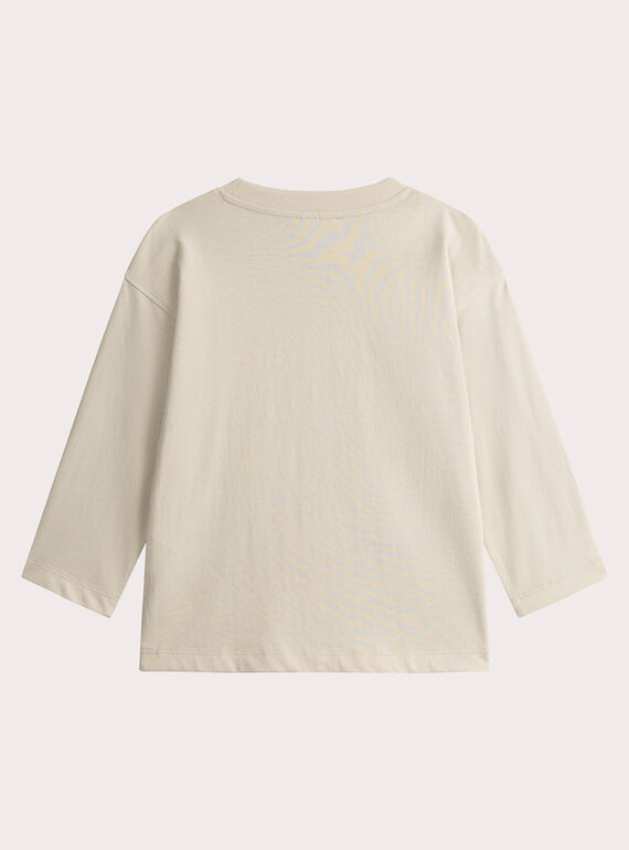 T-shirtWhite dinosaur animation for boy  VOKLITEE2 / 24W90241TML632