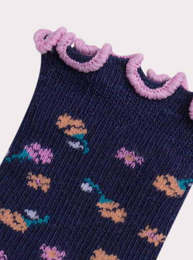 Dark green SOCKS XYIBLUSOCK / 25WI09D2SOQ622