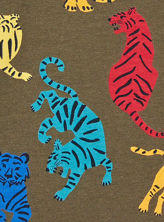 Blue T-SHIRT KOBRITEE5 / 20W902F4TMLB118