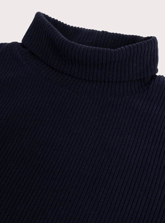 Navy TURTLE NECK VOJOSOUP2 / 24W902K4SPL705
