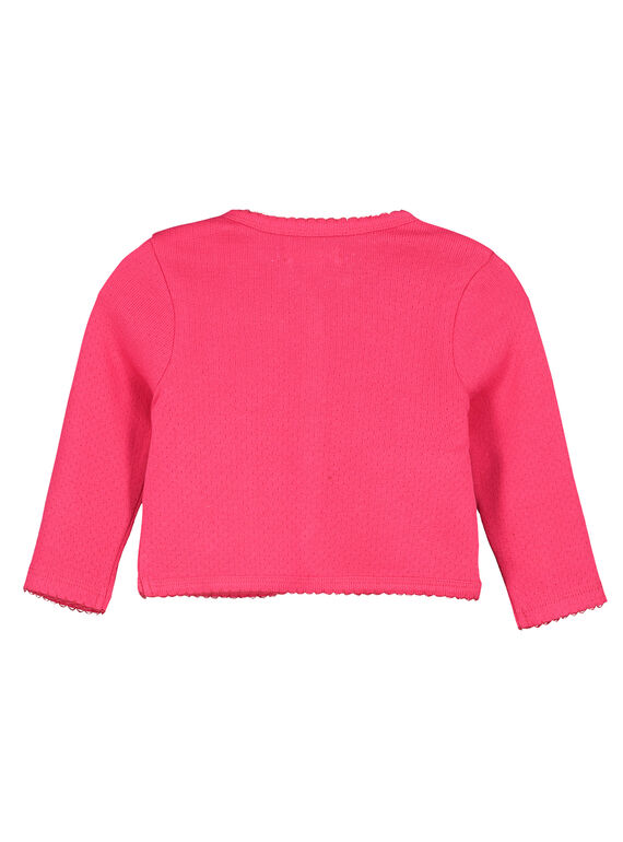 Baby girls' cotton cardigan FIYECAR / 19SG09M1CAR304