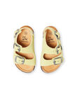 Baby Boy Plain Green Sandals LBGNUVERT / 21KK3853D0E602