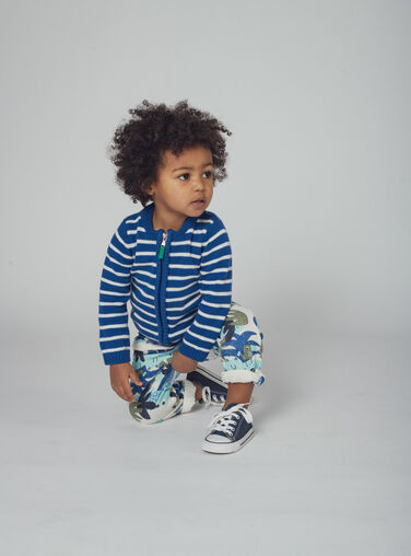 Blue KIDS CARDIGAN Blue KIDS CARDIGAN WUBOGIL1 / 25SG10R2GIL701