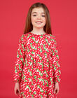 Long-sleeved dress with floral print LAROUROB1 / 21S901K1ROBF517