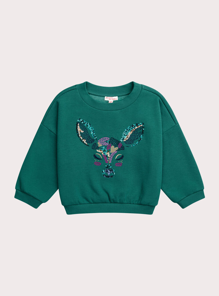 Green SWEAT SHIRT XAMYSWEA / 25W901R1SWE608