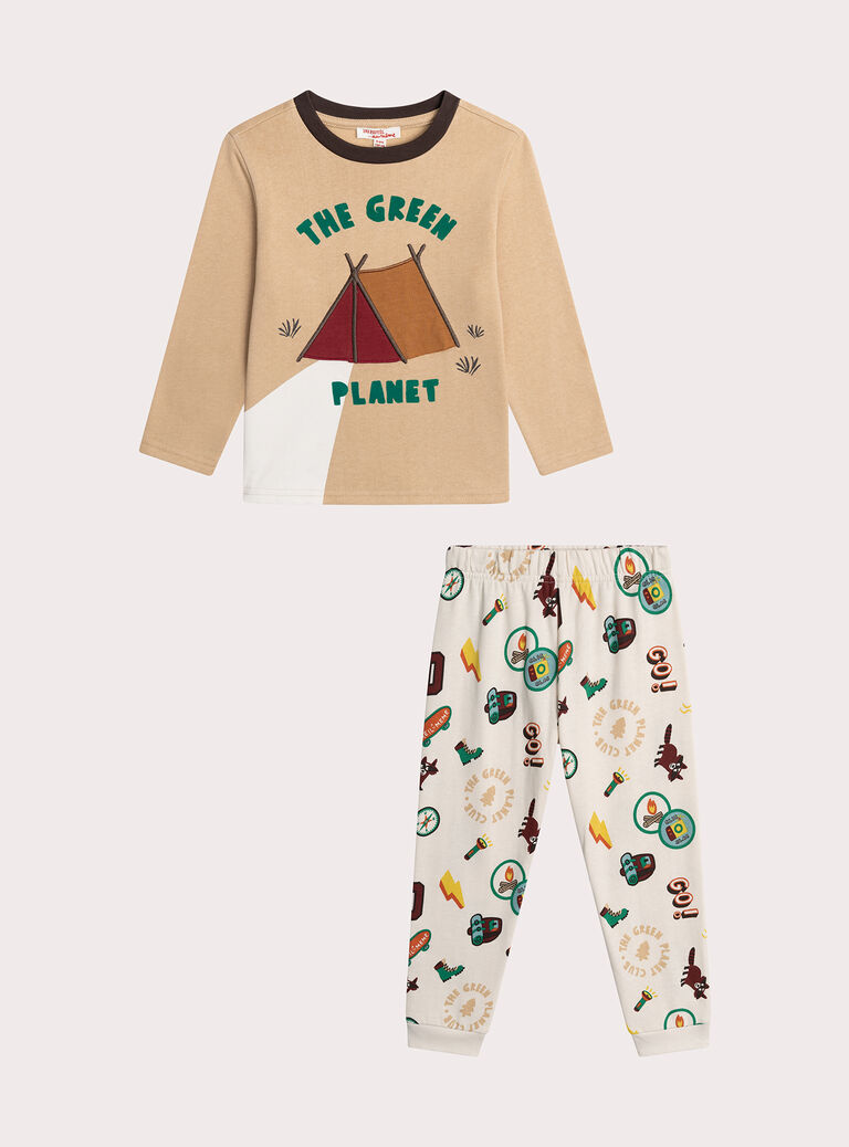 Beige PYJAMA XEGOPYJCAMP / 25WH1233PYJ080