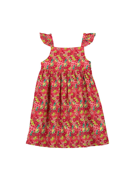 Girls' Liberty print dress FAYEROB2 / 19S901M1ROB099