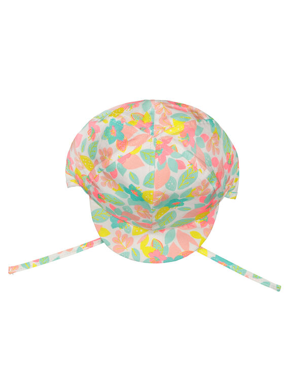 Baby girls' floral cap FYICHA / 19SI09K1CHA099