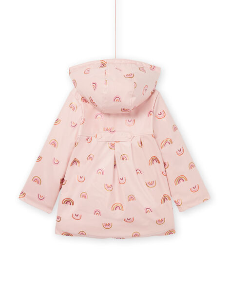 Rainbow print hooded coat PALEOIMPER / 22W901F2IMPD319