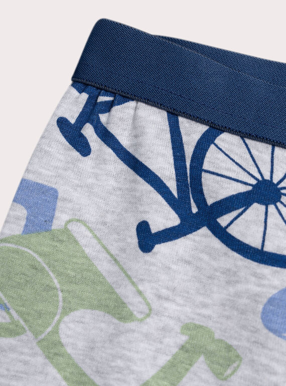 Grey PYJAMA XEGOPYJVOI / 25WH1231PYJJ920