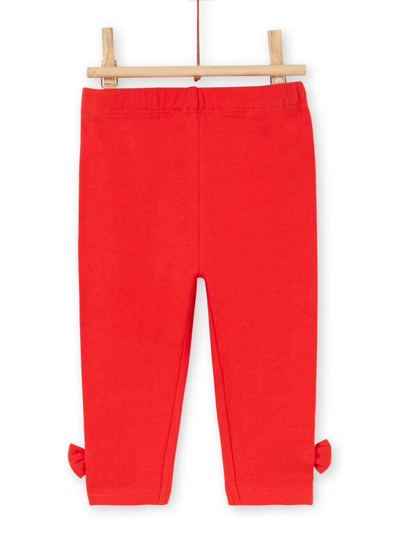 Girl's layette leggings LYIJOLEG2 / 21SI0941CALF505