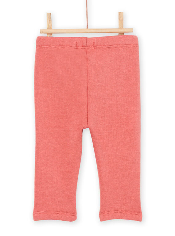 Terracotta pants with animal head on the knees PIJOPANDOU3 / 22WG09D2PANE415