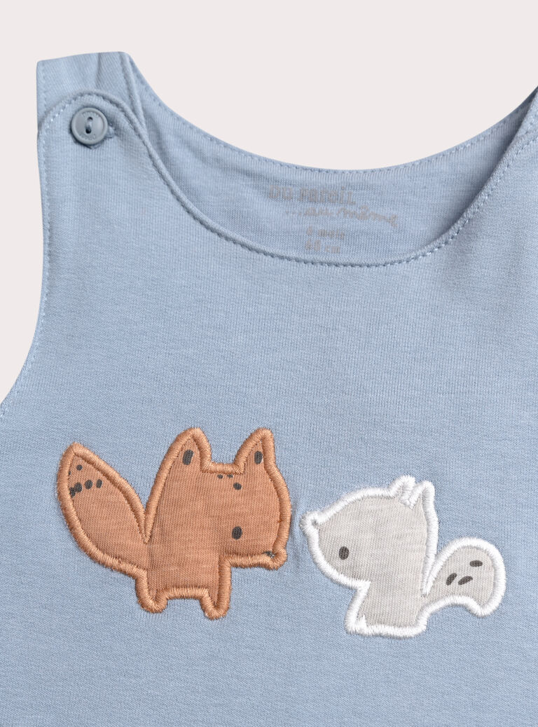 Greyish blue DUNGAREES XOU2SAL2 / 25WF0461SAL205