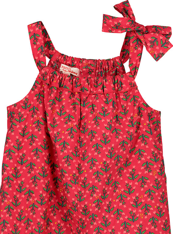 Baby girls' printed romper FIYEBAR / 19SG09M1BAR304
