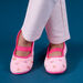 Clear pink BALLERINA SLIPPERS