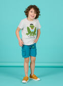 Child boy blue Bermuda shorts