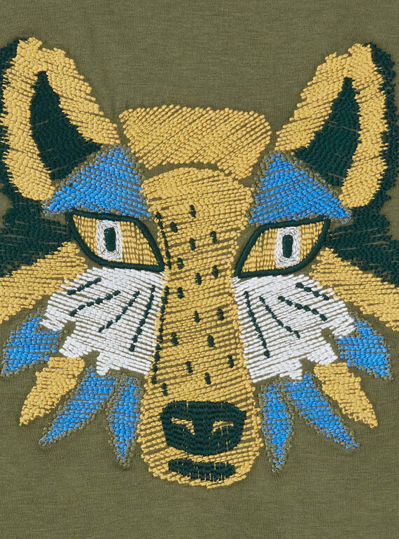 Green T-SHIRT KOBOTEE4 / 20W902N4TMLG607