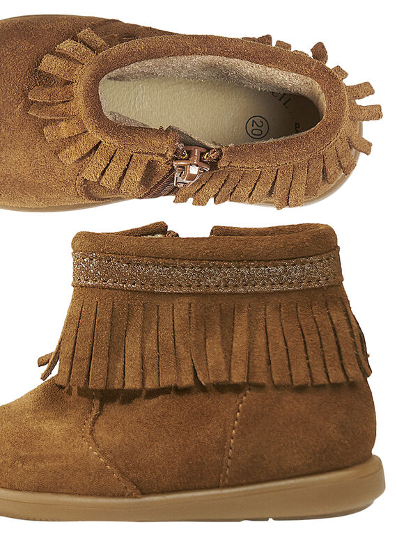 Light brown Boots GBFBOOTINDC / 19WK37X2D0D804