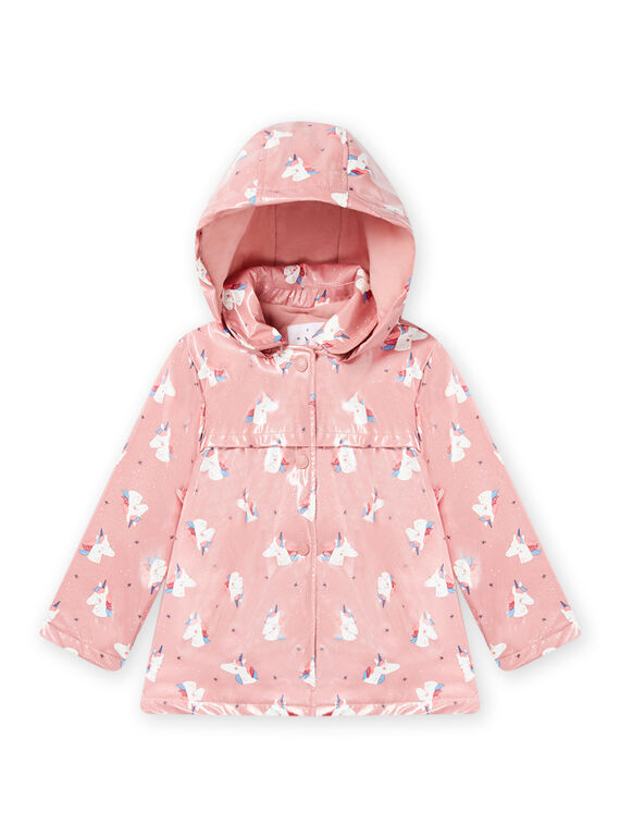 Old rose RAIN COAT NAGOMIMPER / 22S901D1IMP303
