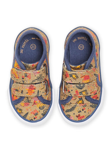Baby boy fancy print sneakers NUTOILAOP / 22KK3892D16803