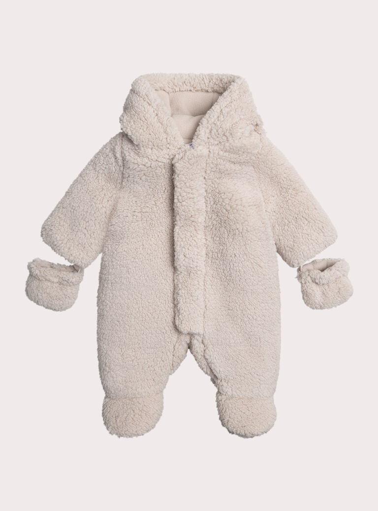 Light beige OVERALL COAT XOU2PIL / 25WF0561PIL810