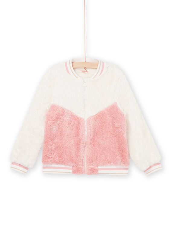 White and pink sherpa teddy PAJOCARF1 / 22W901D6CAR003