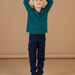 Long sleeve striped t-shirt