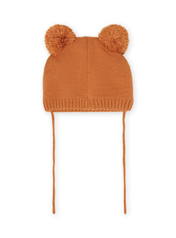 Baby boy bear knit cap MYUFUNBON / 21WI1066BONI820