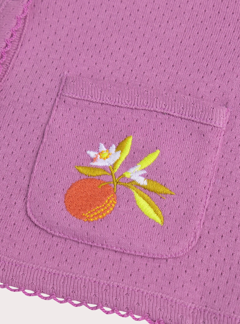 Purple CARDIGAN WILICAR1 / 25SG09T1CAR708