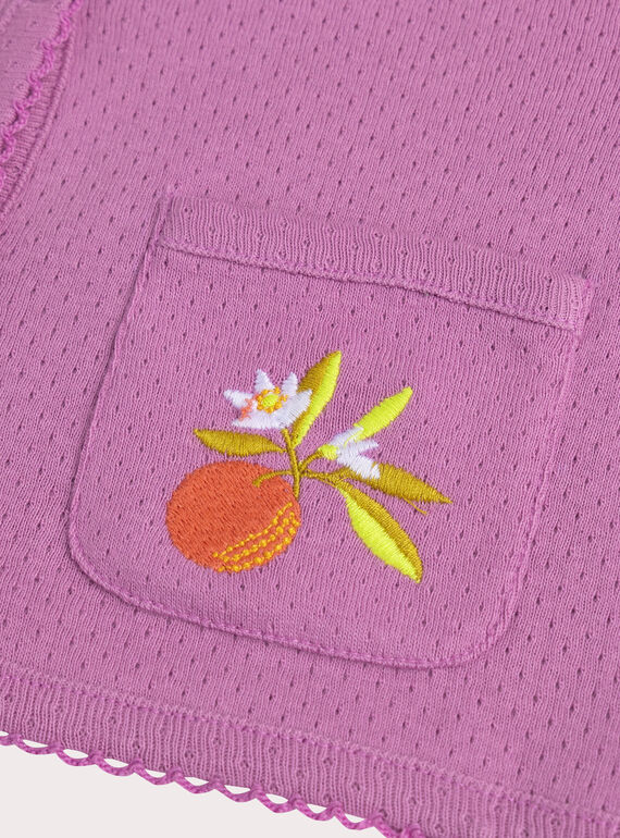 Purple CARDIGAN WILICAR1 / 25SG09T1CAR708