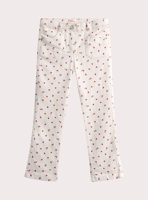 Dark off white PANTS WAJOPANT1 / 25S901I1PAN003