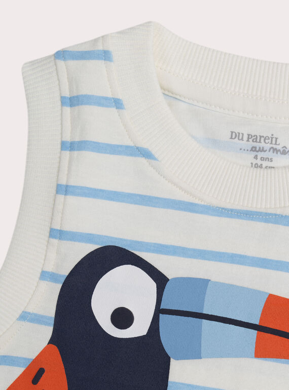 White PYJAMA WEGOPYCJUN / 25SH12V8PYJ000