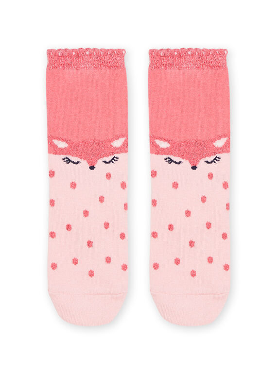 Socks with dots and fox print PYARHUCHO / 22WI01Q1SOQ303