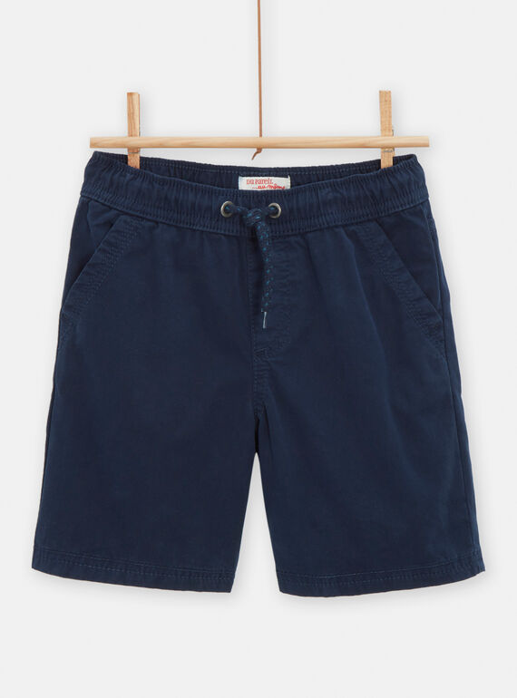 Boy's Dark Blue Bermuda Shorts TOJOBERMU3 / 24S902C1BERI802