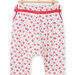 Baby Girl Ecru & Red Pants