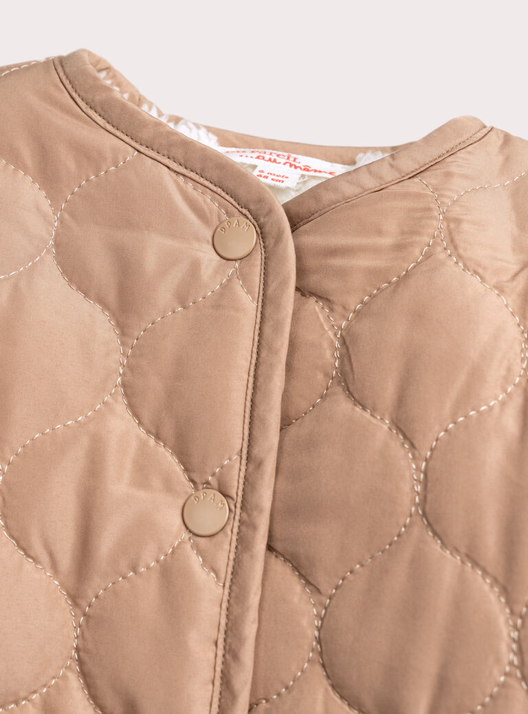 Light brown KIDS CARDIGAN XOU3GIL / 25WF05Q1GIL420