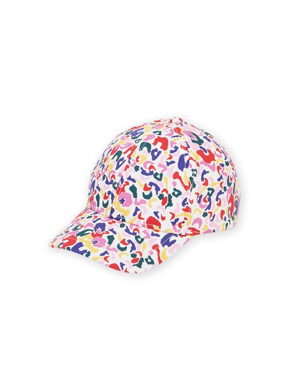 Multicolored cap with spotted print RYACAP2 / 23SI01B3CHA001