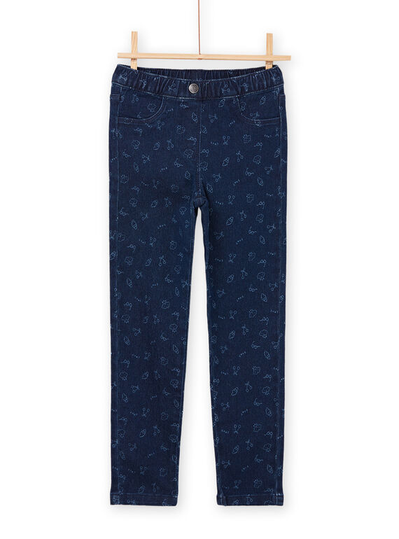 Jegging with fancy print RAJOJEG1 / 23S90171PANP271
