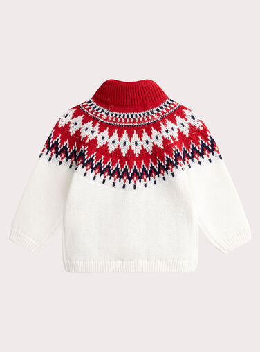 Off white KIDS CARDIGAN VUWAGIL / 24WG10T1GIL001