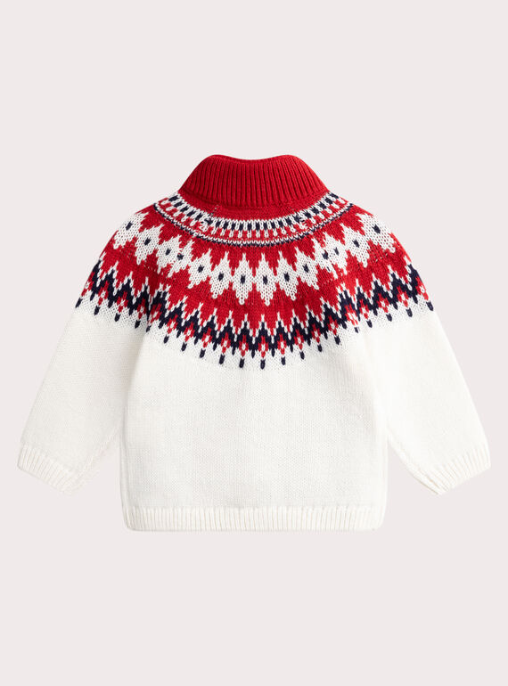 Off white KIDS CARDIGAN VUWAGIL / 24WG10T1GIL001