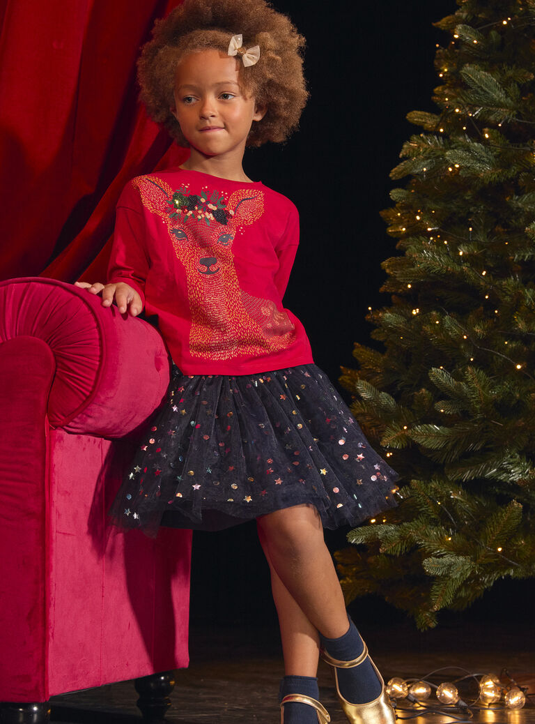 Red TEE SHIRT LS VAWATEE1 / 24W901T2TMLF504