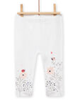 Flower print dress and legging set for a newborn girl NOU1ENS5 / 22SF0341ENS000