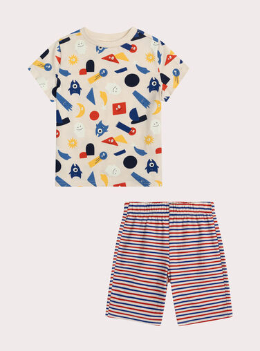 Off white PYJAMA WEGOPYCGEO / 25SH12V5PYJ002