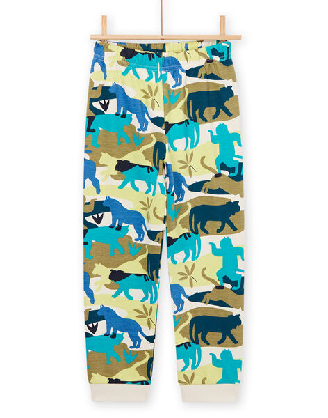 Pyjamas with animal print REGOPYJCAM / 23SH12D3PYJA016