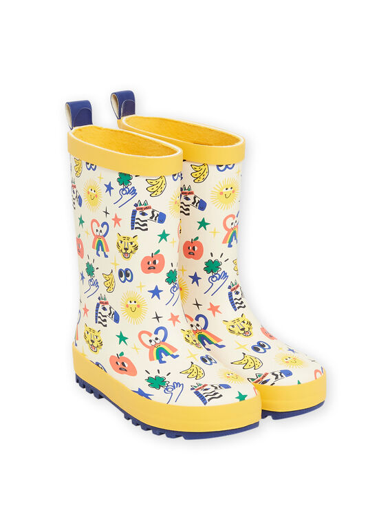 Fancy rain boots child boy NOPLUILUCKY / 22KK3663D0C080