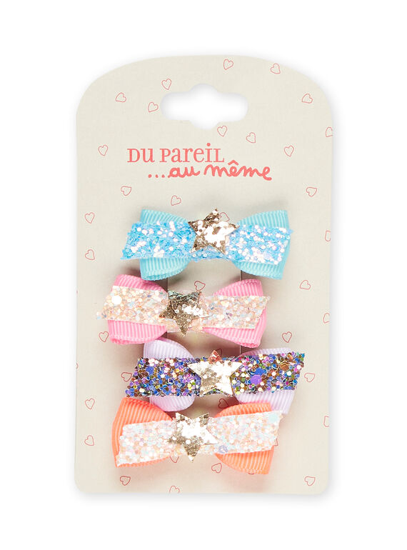 Set of barrettes child girl NYAJOCLIC4 / 22SI0194BRT955