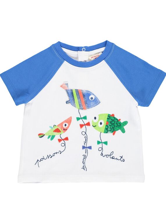 Baby boys' short-sleeved T-shirt CUMATI2 / 18SG10U2TMC000