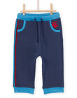 Plain pants with contrasting waistband and hem PUGOBAJOG / 22WG10O3PAN715