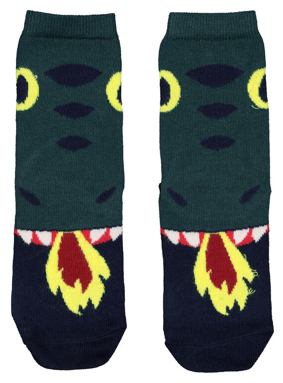 Boys' printed socks GYOVECHO / 19WI0221SOQG614
